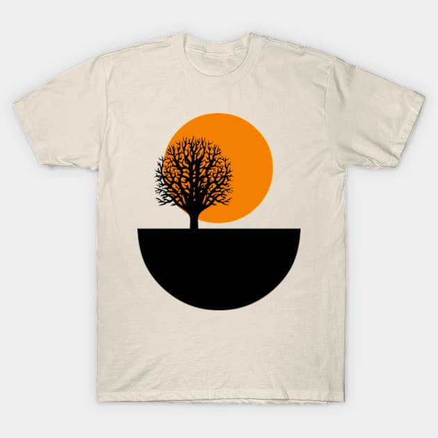 Minimalist sunset T-Shirt by RENAN1989